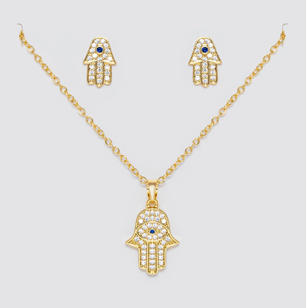 Set Mano de Fátima Dorado LATSE48