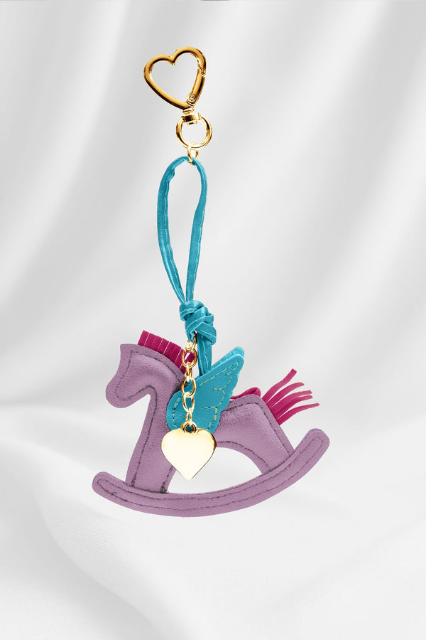 Llavero caballo carrusel con alas LC16