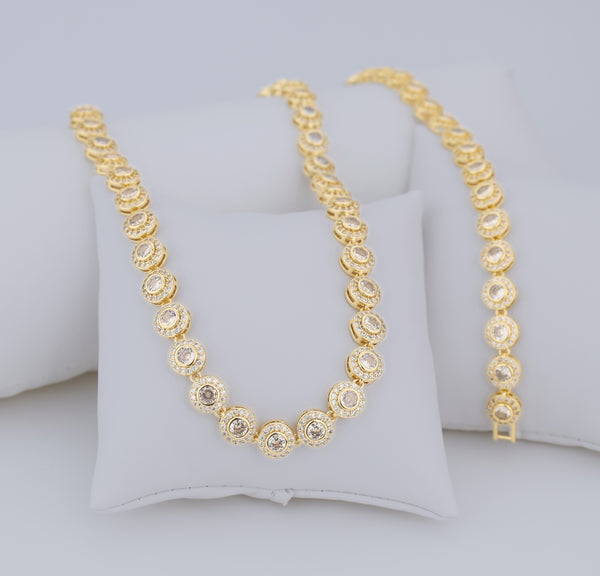 Set girasol multi circonitas LATSE71