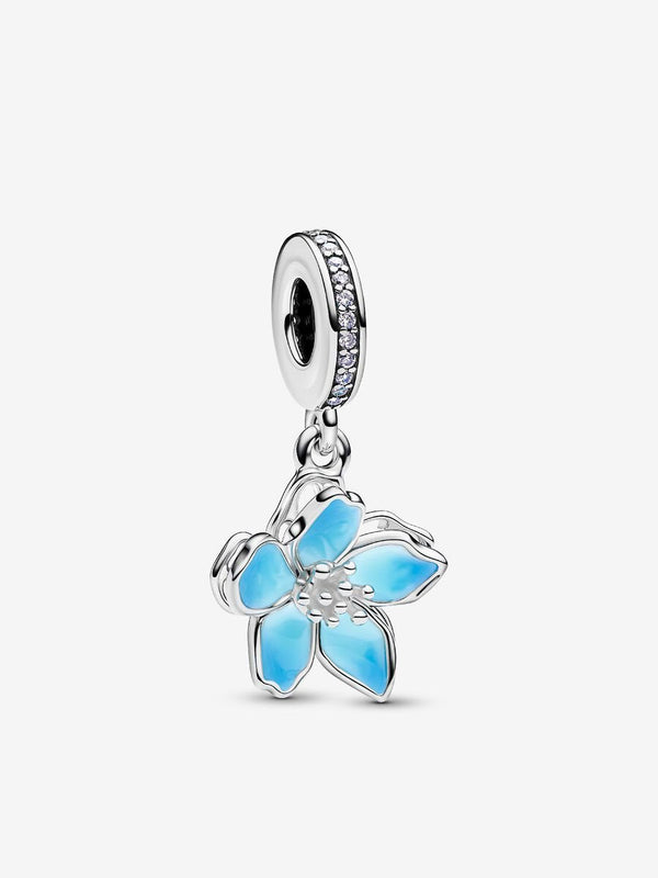 Dije Flor Azul CH402