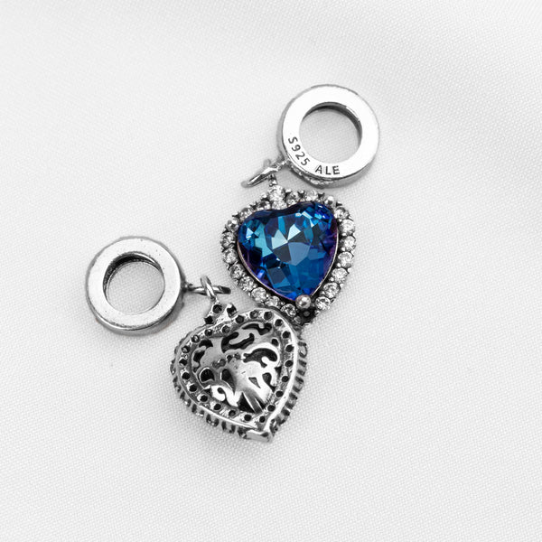 Dije Corazón Azul CH347