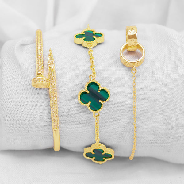 Pulsera Árabe clavo y esposas carti€R PBA06