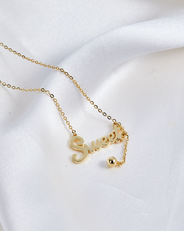Cadena baño de oro Sweet - Dulce CG06