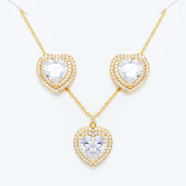 Corazón full diamantado luxury  LATSE66