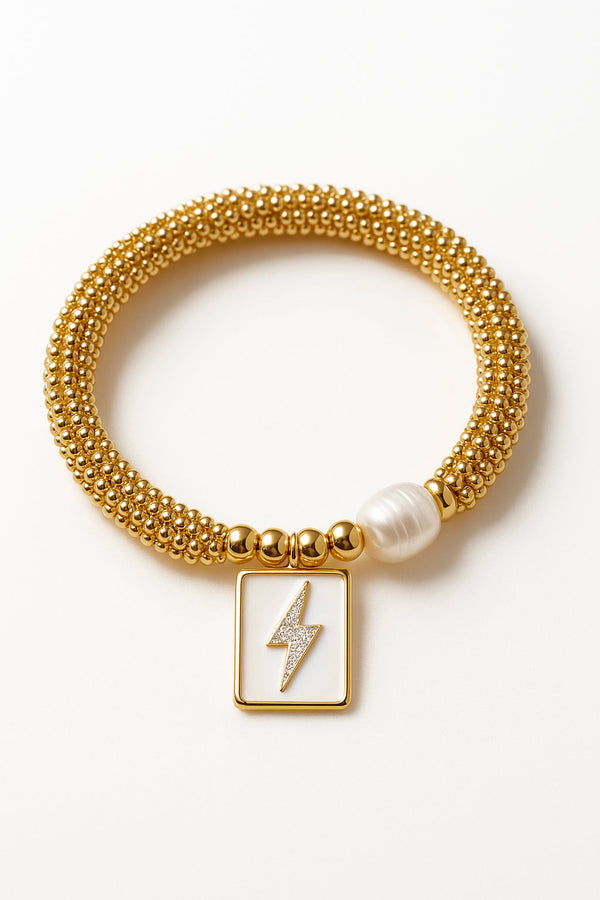 Pulsera Rayo Blanco PB31